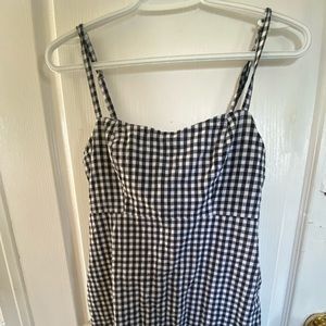 John Galt (brandy melville) checkered dress